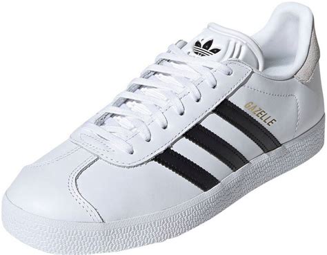 adidas gazelle weiß mit schwarzen punkten|Gazelle in Weiß .